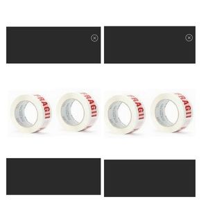 4 rolls tape fragile
